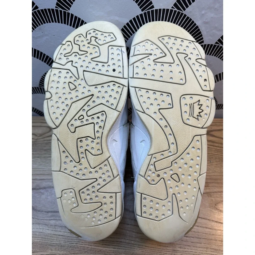 Nike Air Max CB34 Men's Godzilla Triple White Size 13 2016 Barkley 316940-100